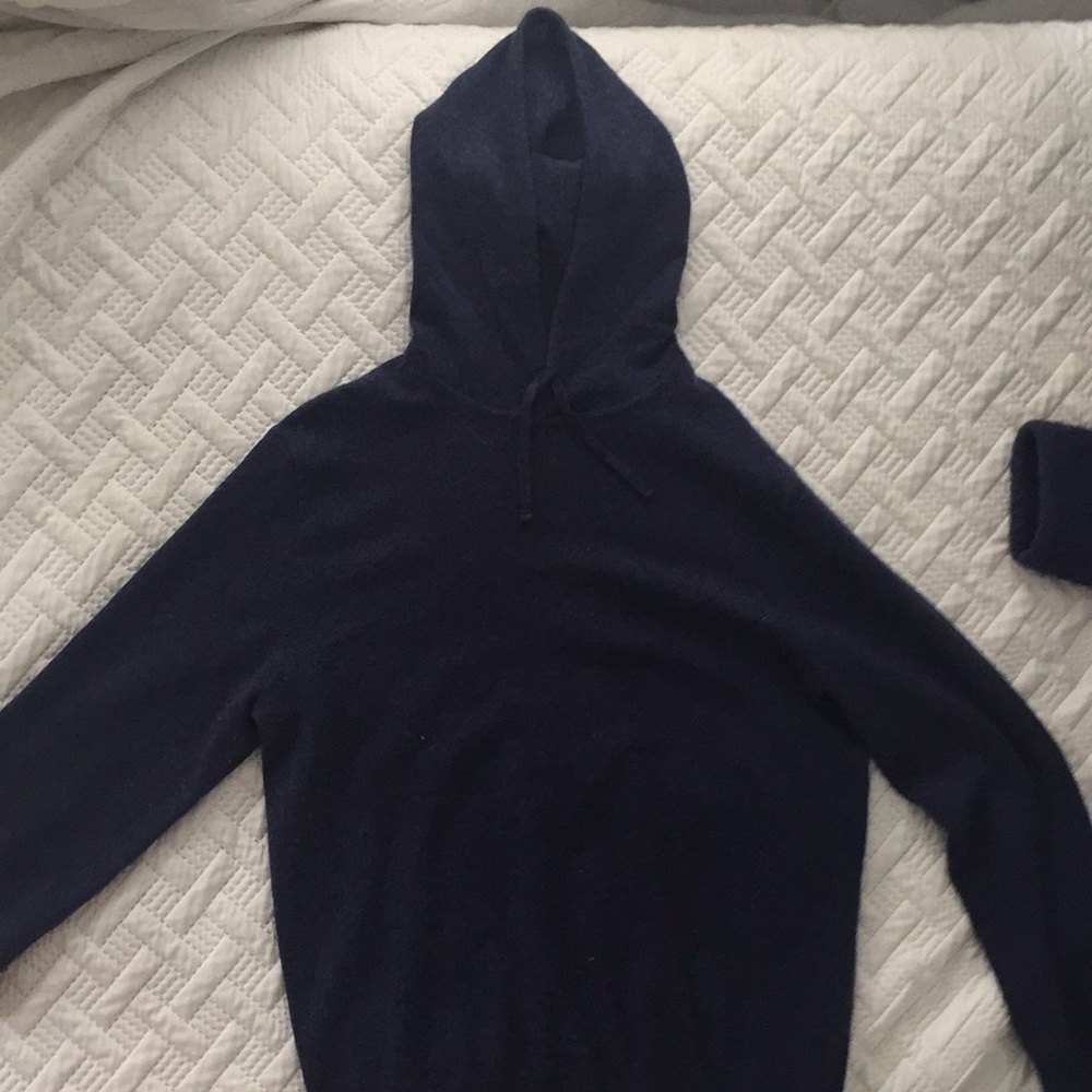 J.Crew Cashmere Hoodie Men’s Medium
